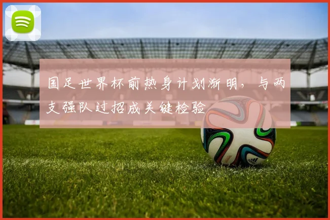 国足世界杯前热身计划渐明，与两支强队过招成关键检验
